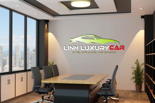 Tạo Logo ô to Linh Luxury Car V2