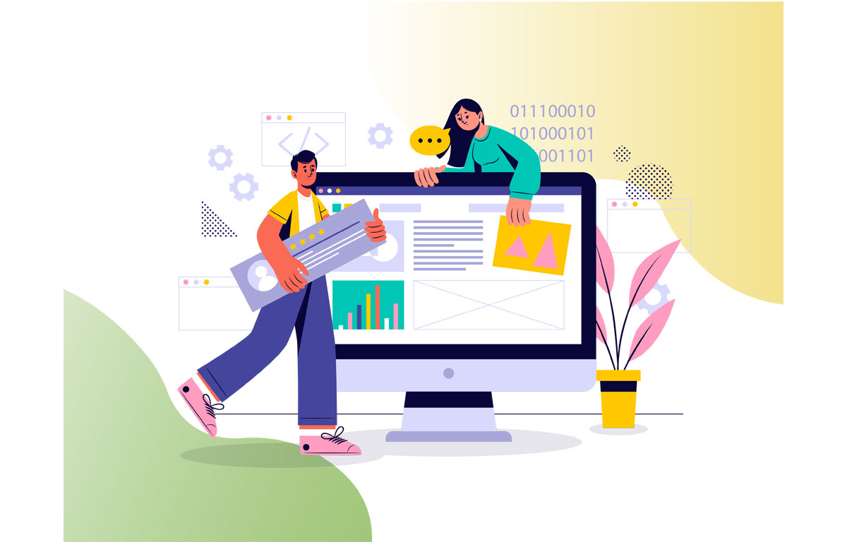 cố định vị trí của menu