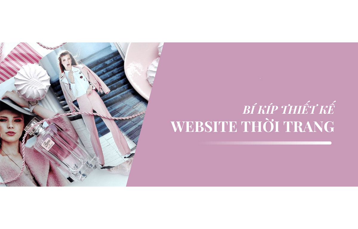 giao diện website trang sức