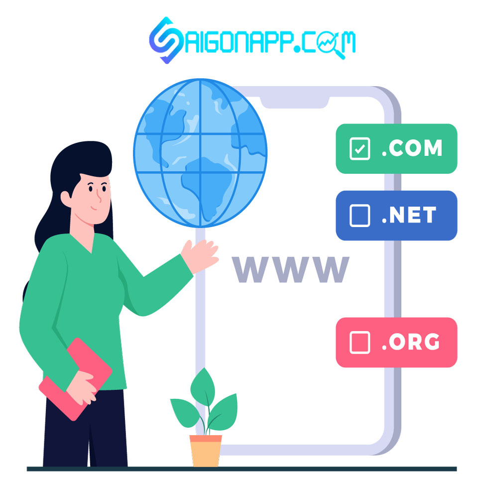 Tên miền (Domain) - Địa chỉ của Website trên mạng internet