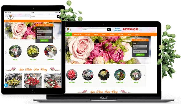 Thiết kế web trọn gói giá rẻ Sài Gòn App