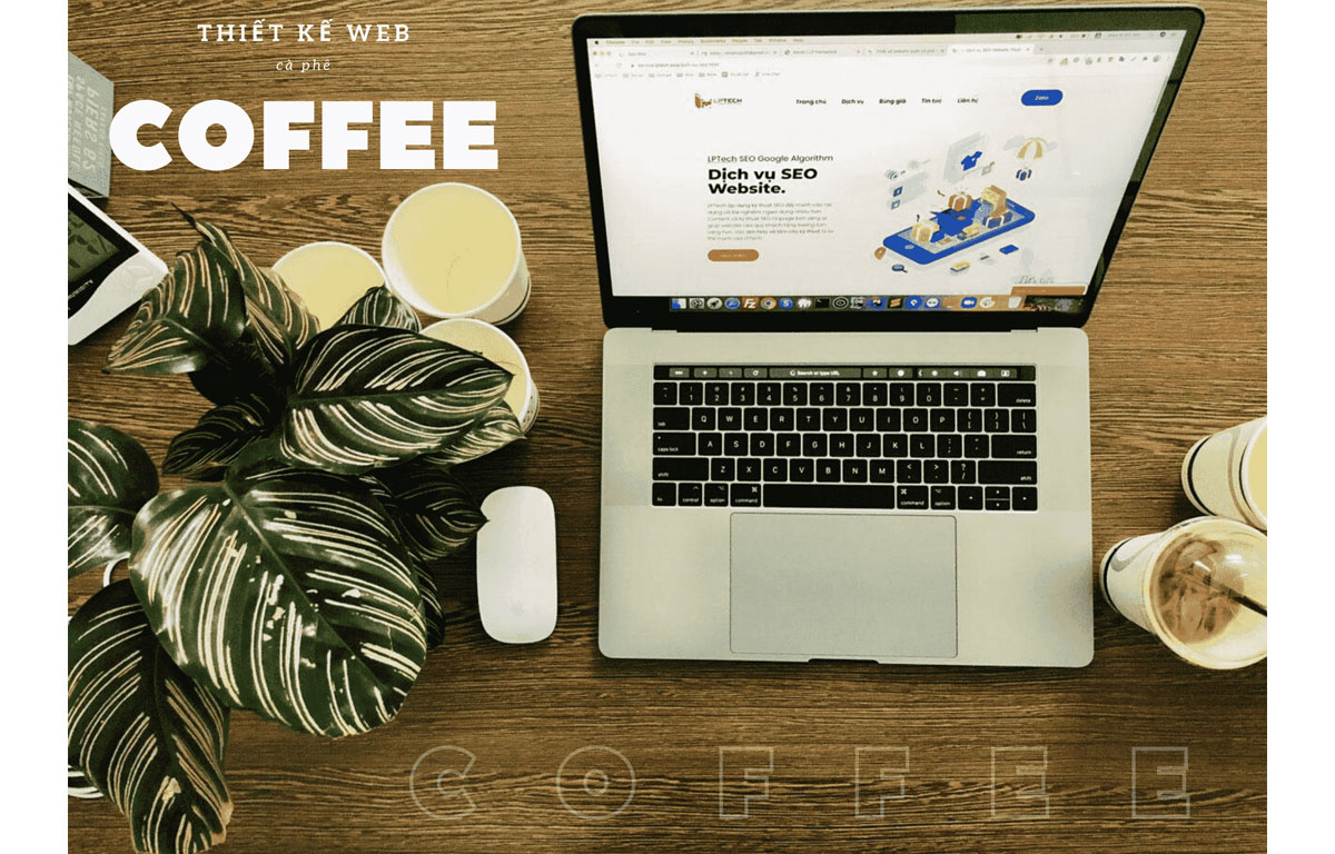 thiết kế website quán cà phê