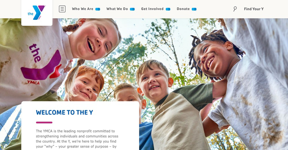 Thiết kế website hiệu quả giúp tổ chức phi lợi nhuận YMCA truyền tải thông điệp thành công