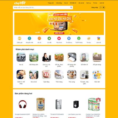 thiết kế website đăng tin rao vặt HCM SaiGonApp